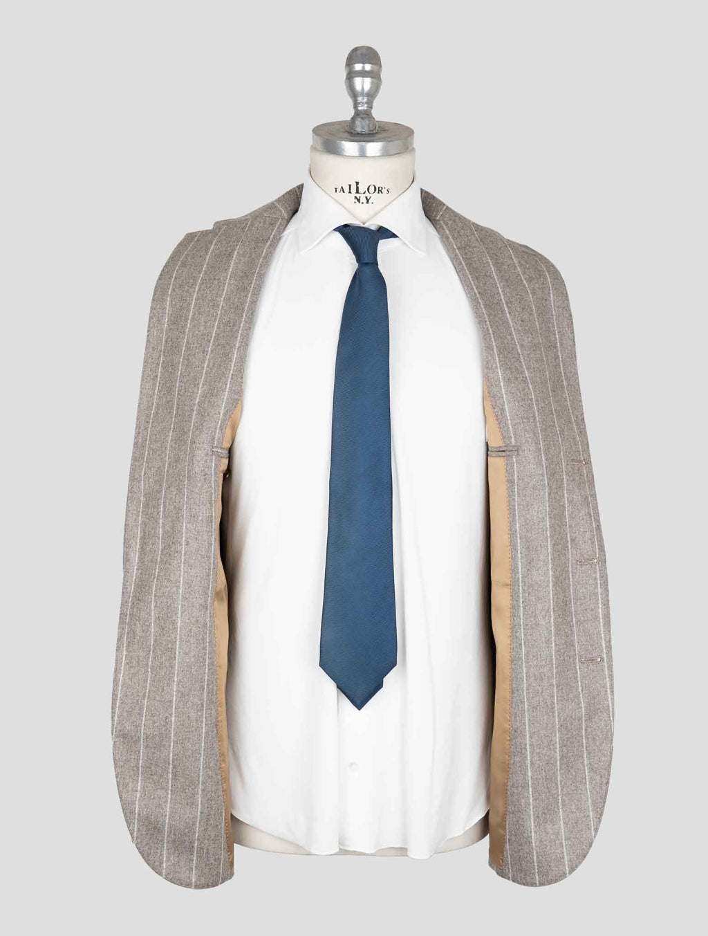 Luigi Borrelli Brown Virgin Wool  Suit 7