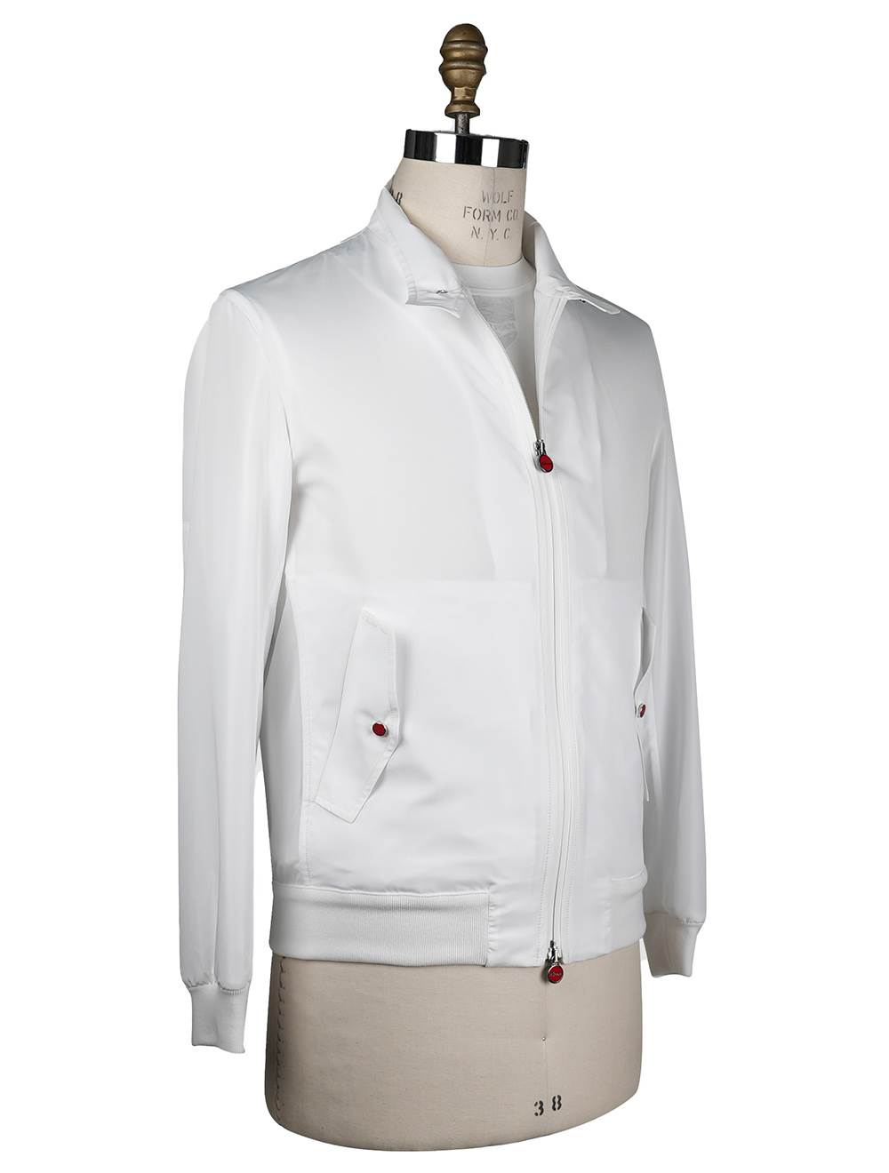 Kiton White Pl Coat 2