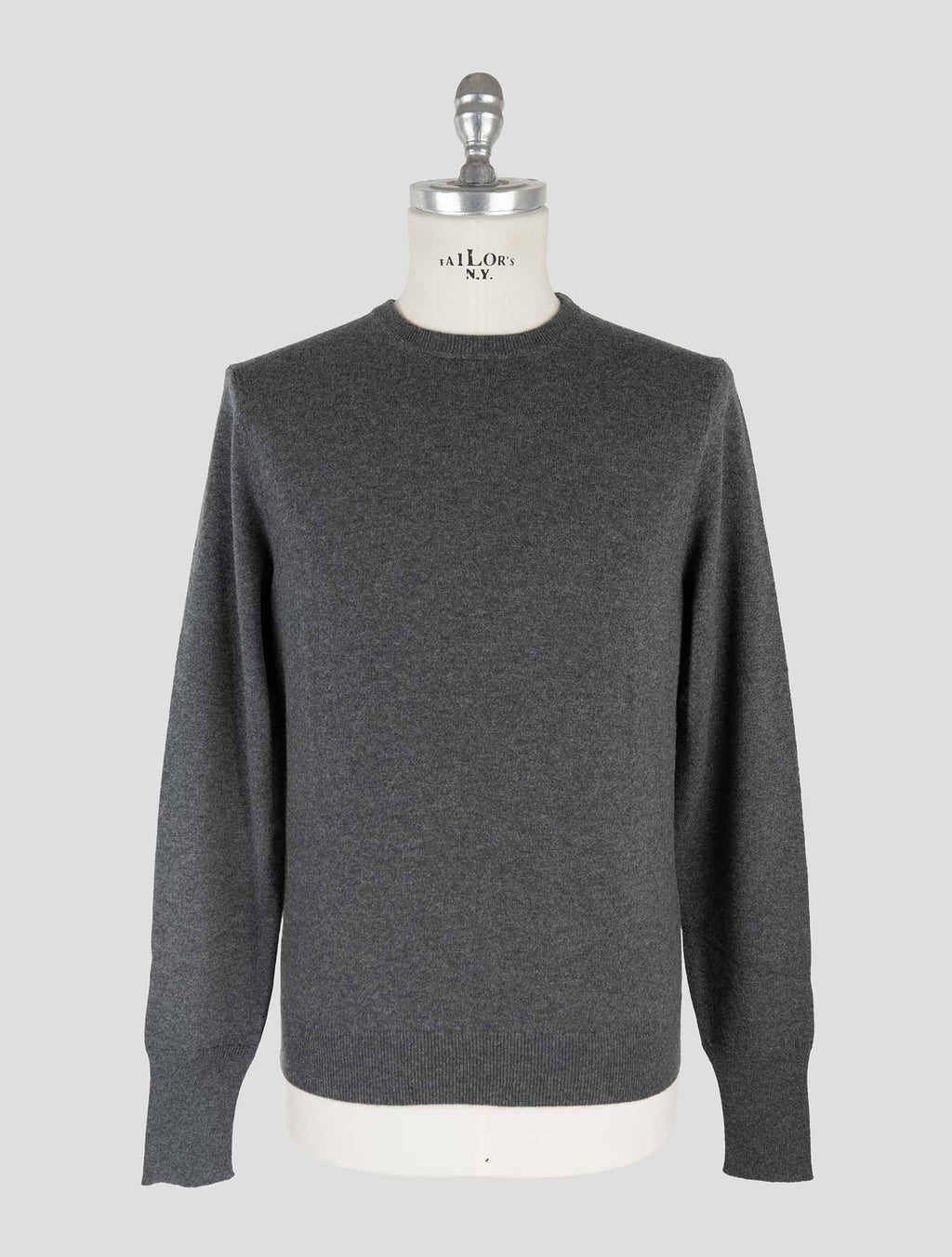 Drumohr Gray Cashmere Sweater 1