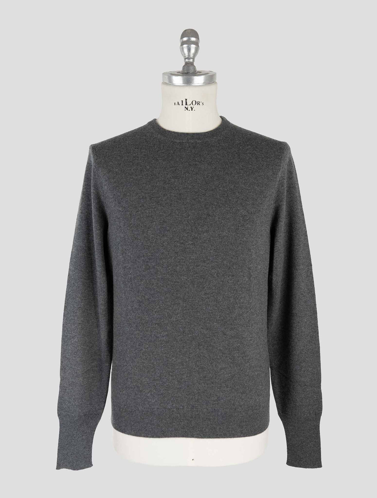 Drumohr Gray Cashmere Sweater 1