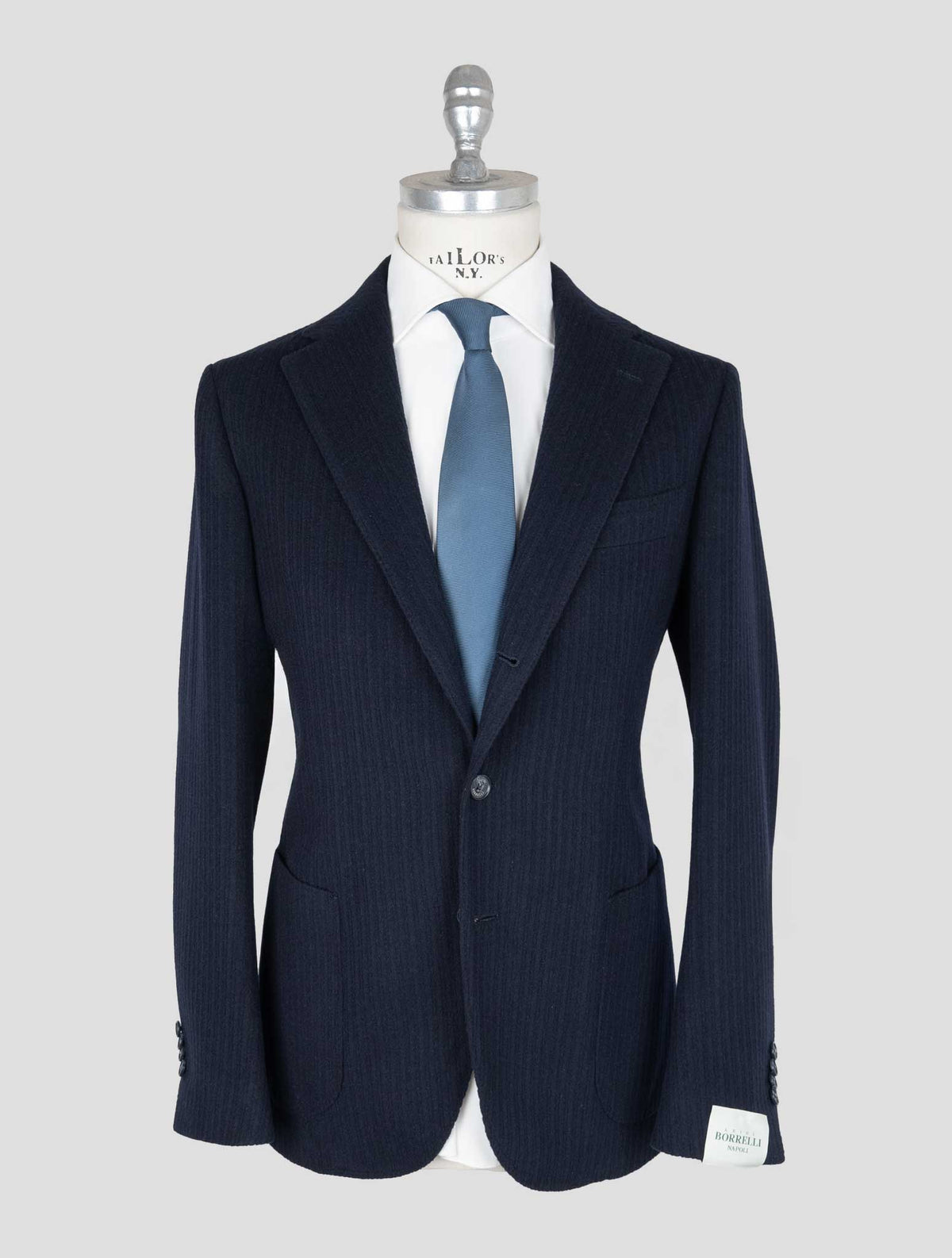 Luigi Borrelli Brown Virgin Wool Velvet Suit 1