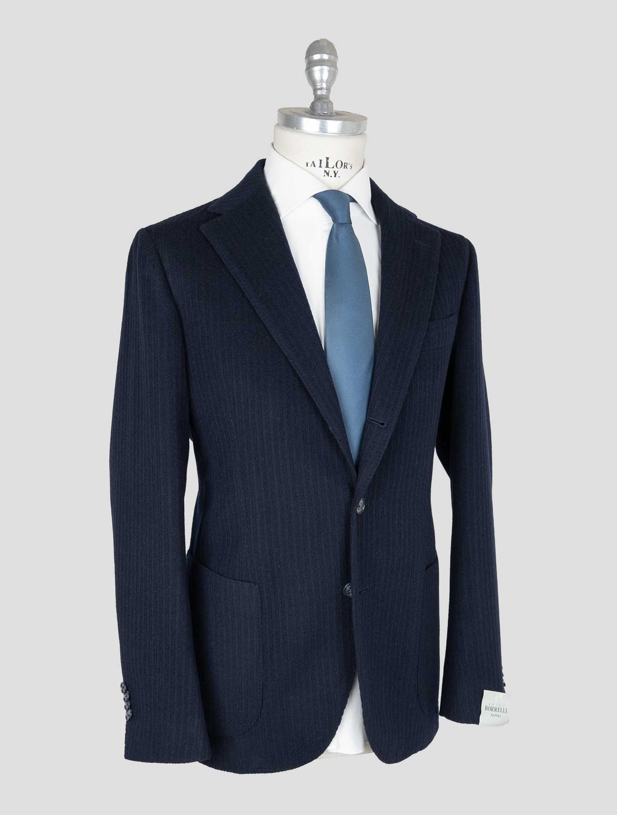 Luigi Borrelli Brown Virgin Wool Velvet Suit 2