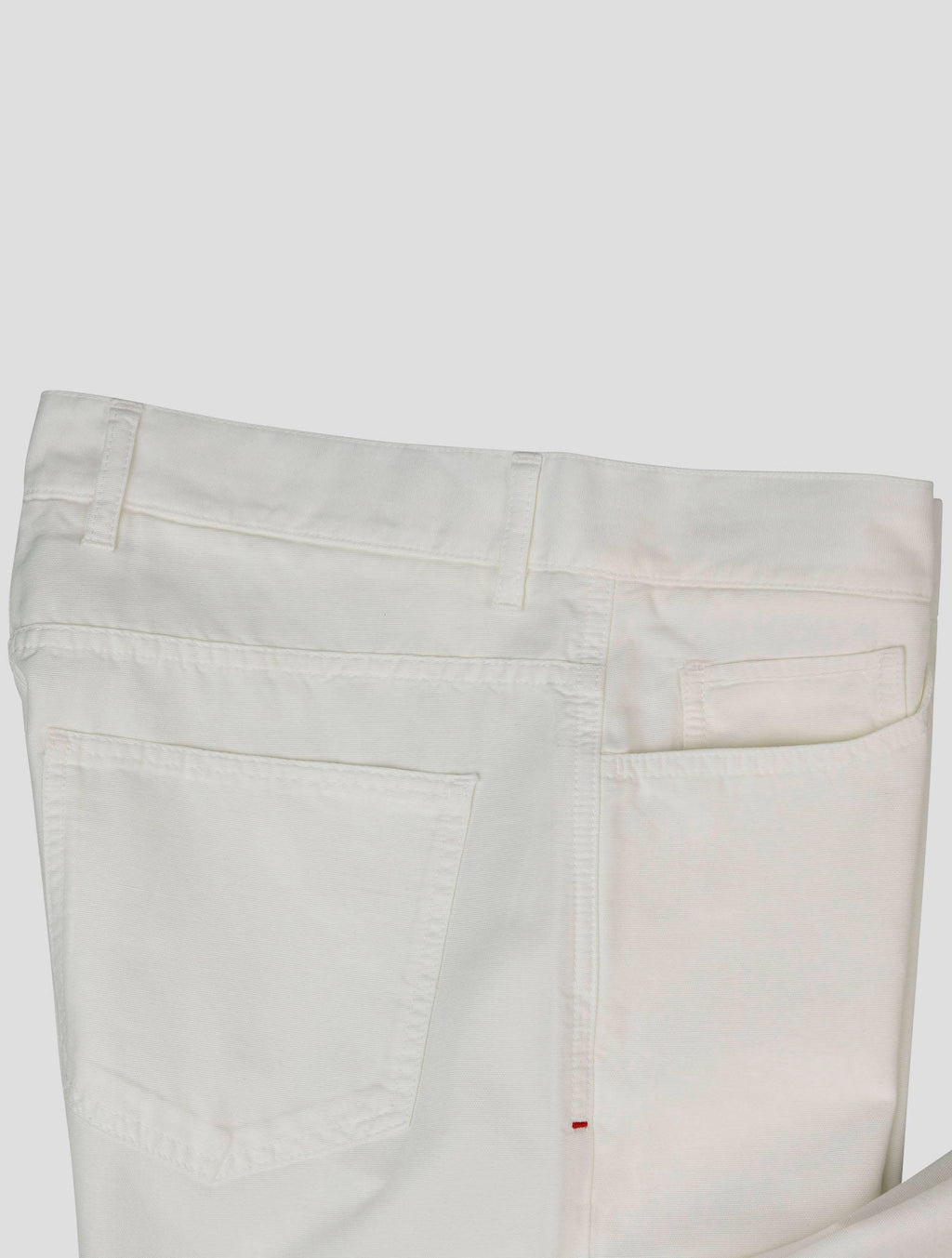 Isaia White Cotton Pants 3
