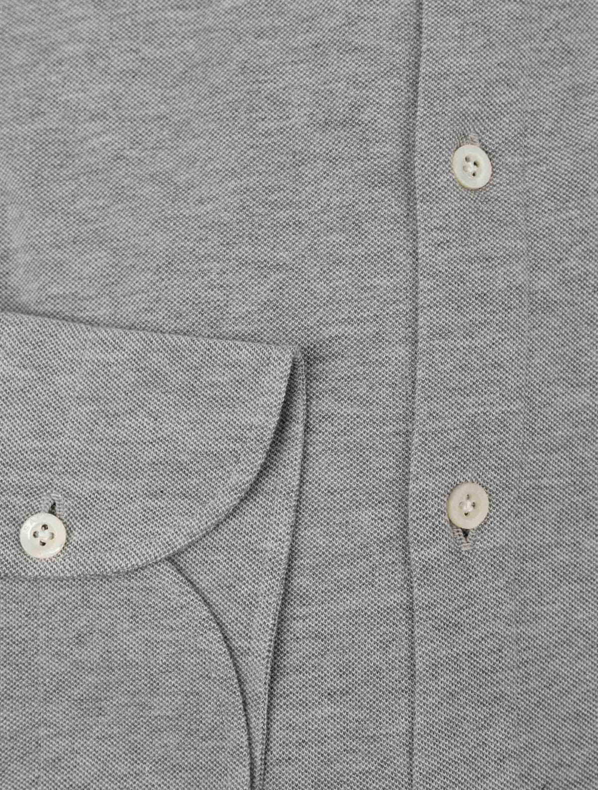 Isaia Gray Wool shirt 3