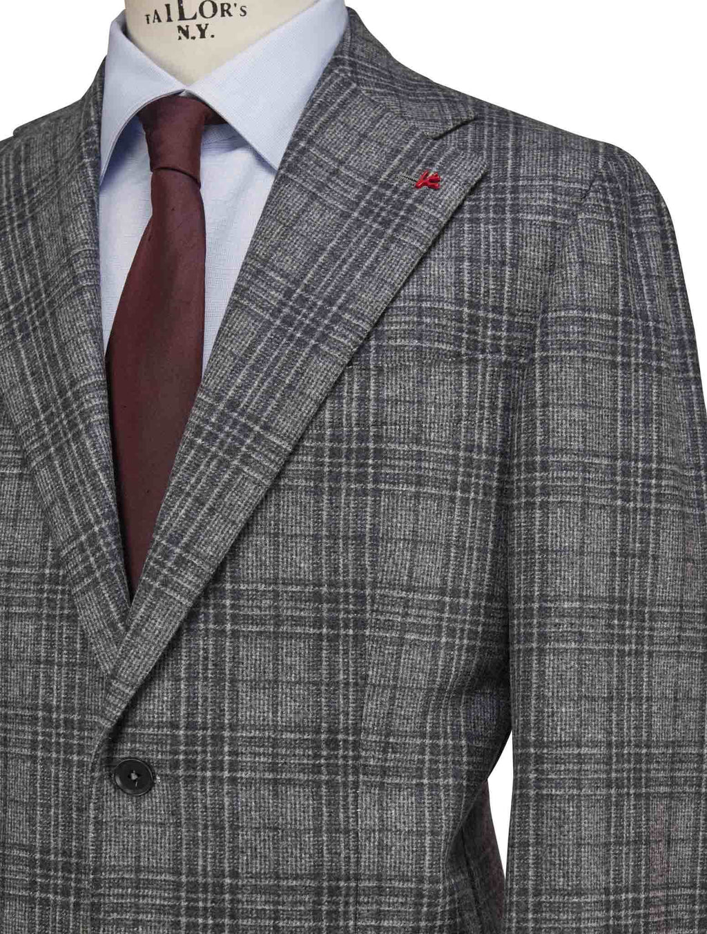 Isaia Gray Wool Suit 3