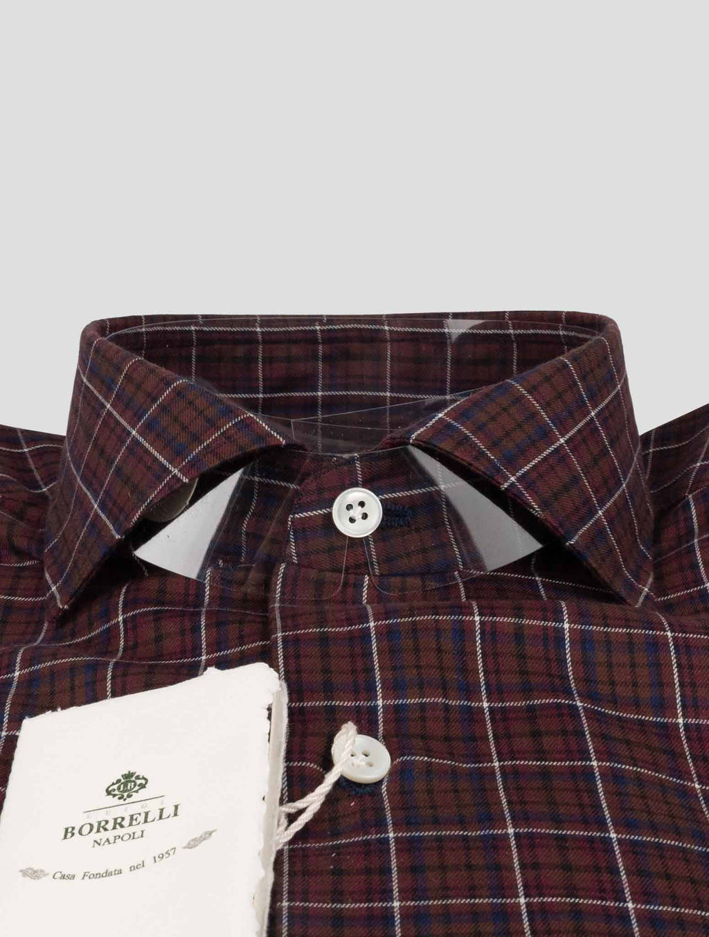 Luigi Borrelli Multicolor Cotton Shirt 2