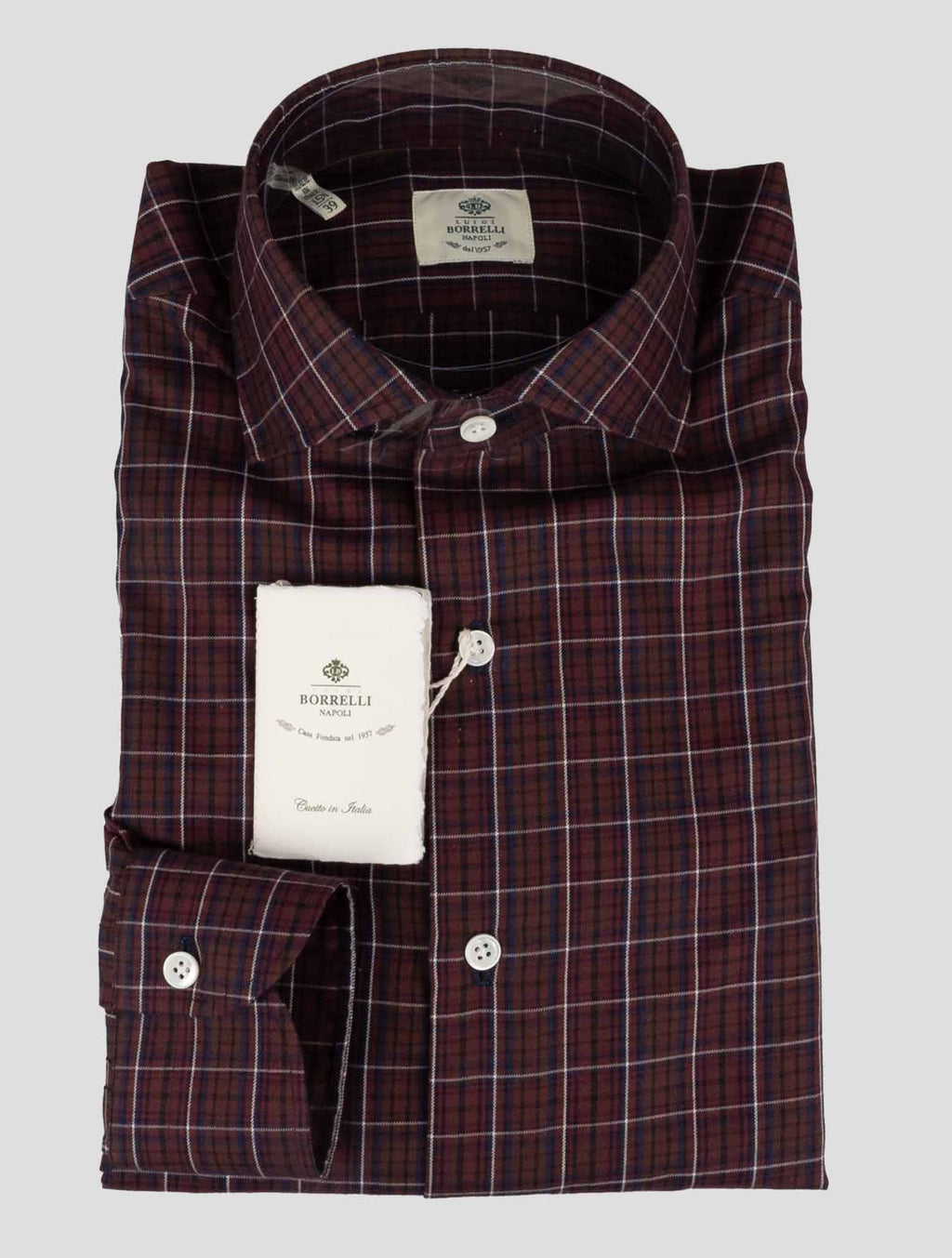 Luigi Borrelli Multicolor Cotton Shirt 3