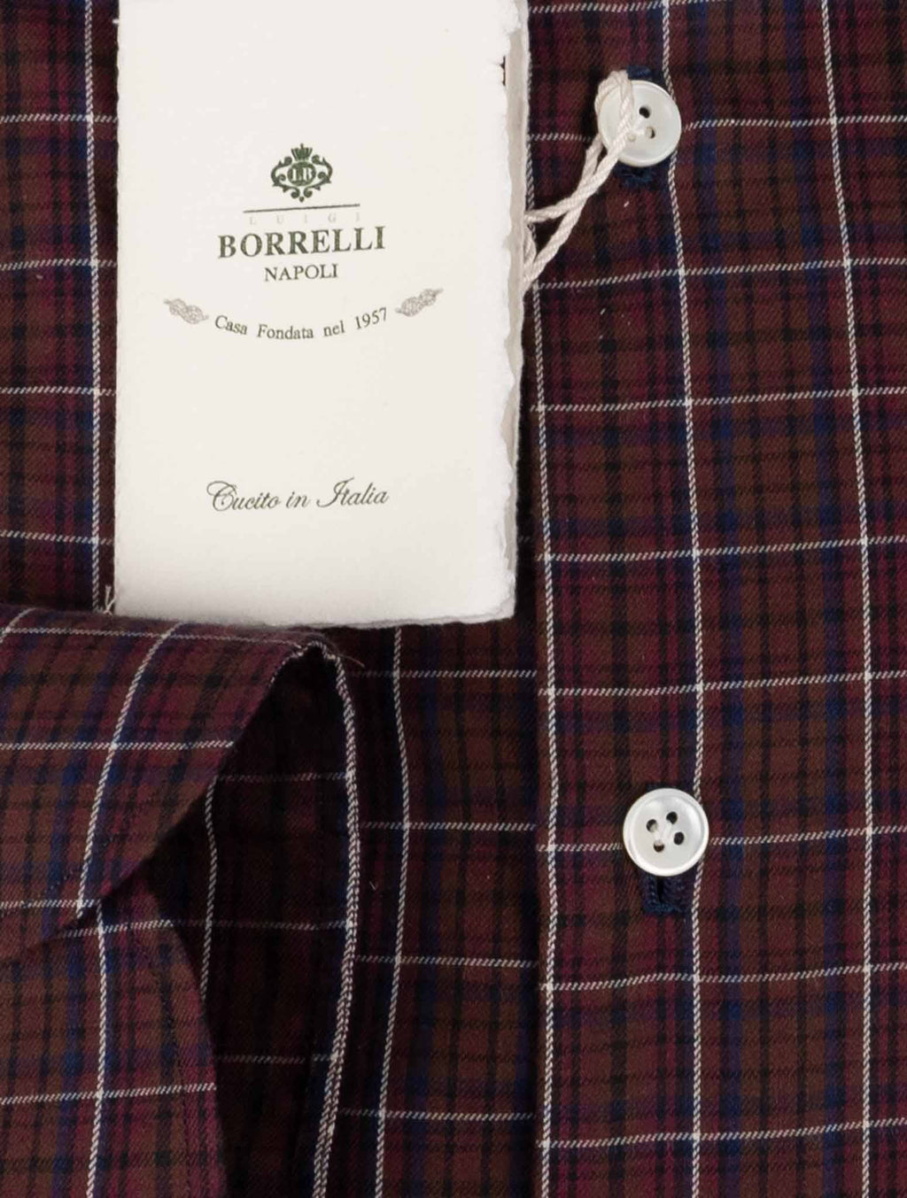 Luigi Borrelli Multicolor Cotton Shirt 4