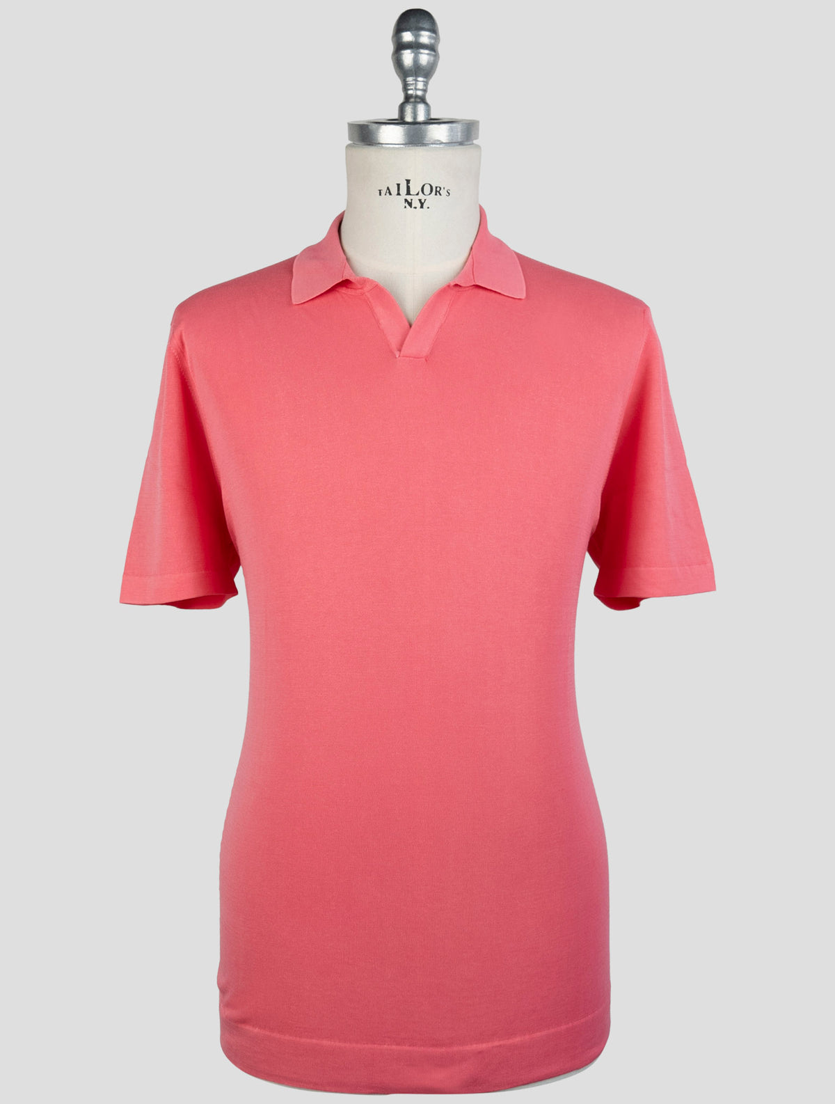 Drumohr Pink Cotton Polo 1