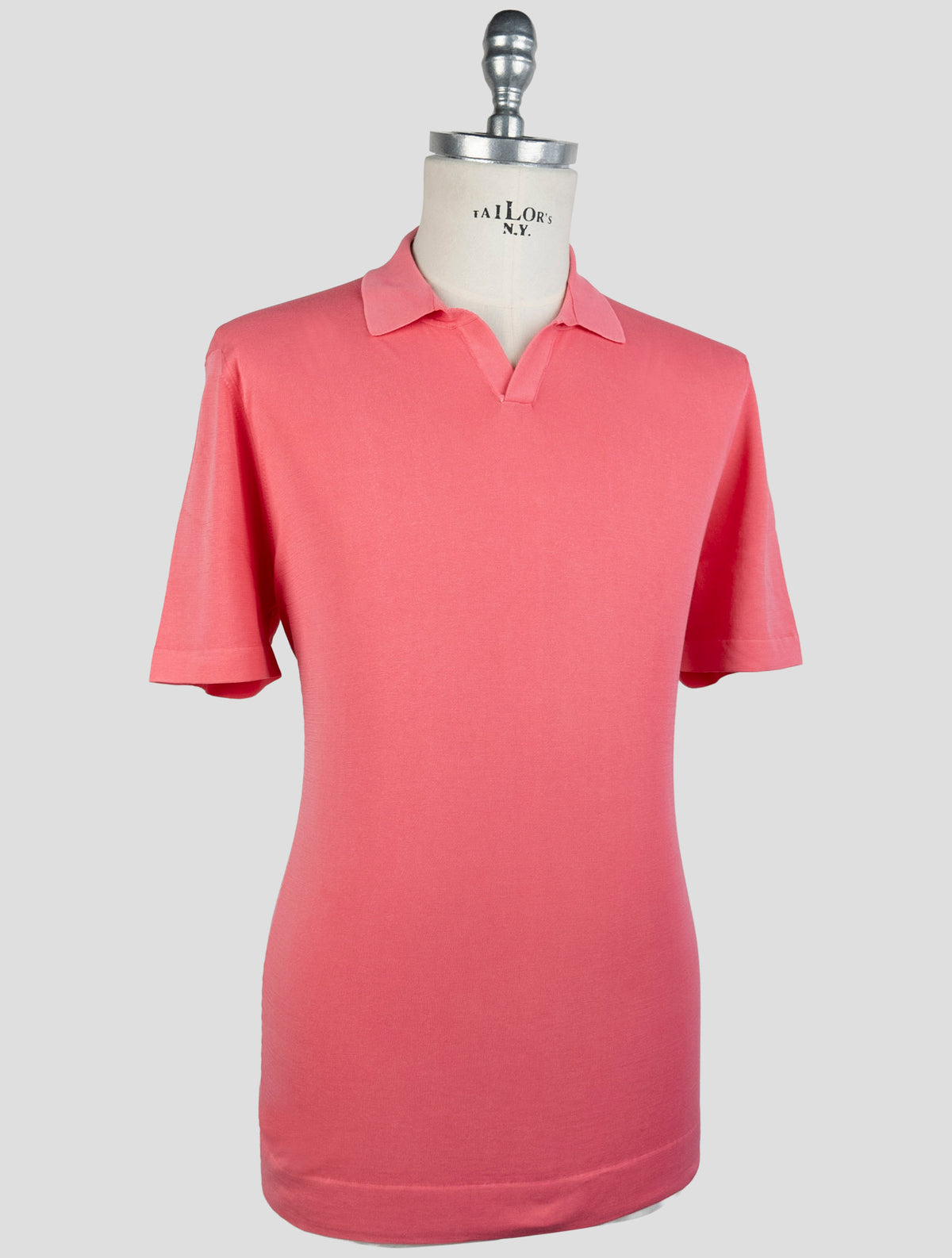 Drumohr Pink Cotton Polo 2