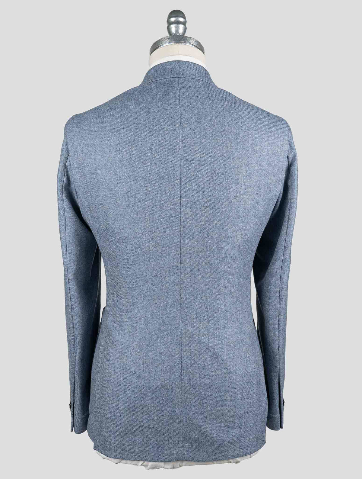 Barba Napoli Light Blue Wool Cashmere Blazer BBY1 4