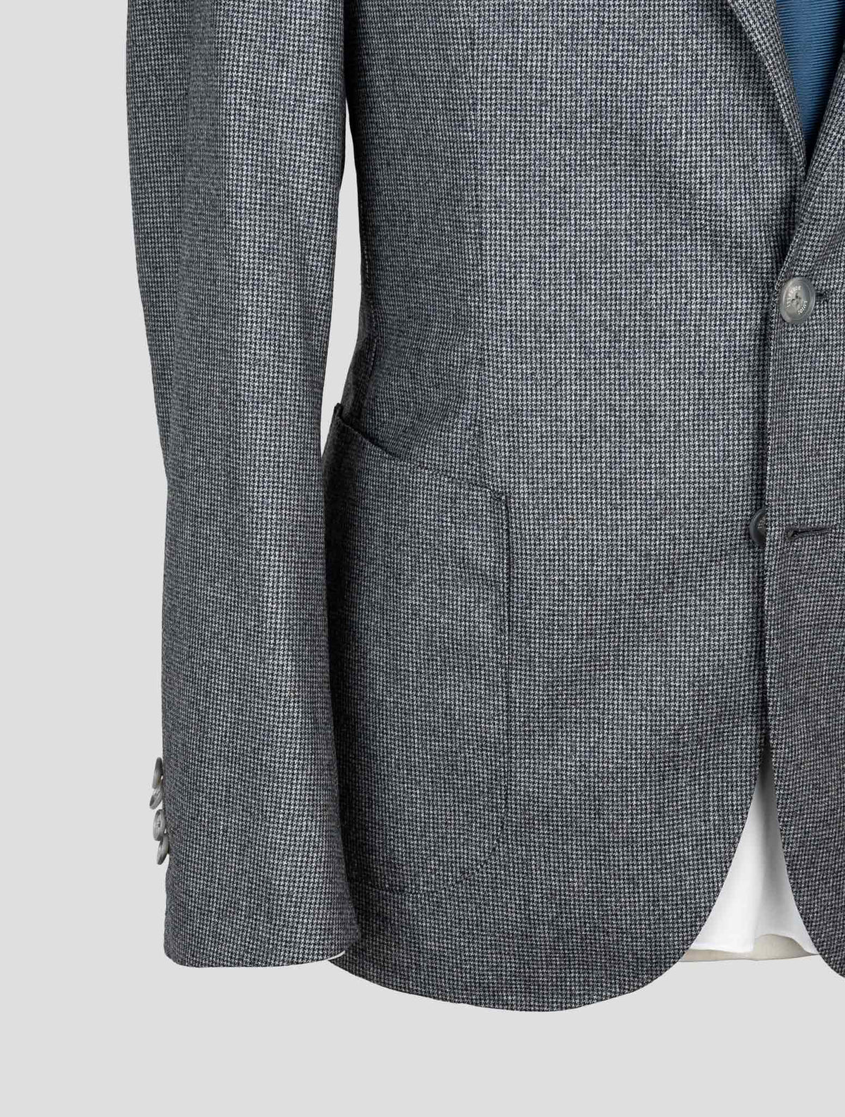 Luigi Borrelli Gray Virgin Wool  Suit 6
