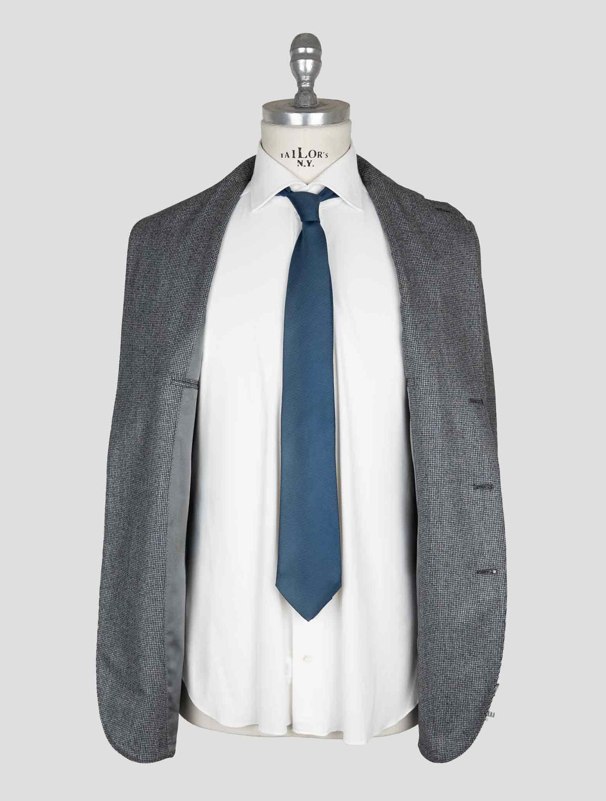 Luigi Borrelli Gray Virgin Wool  Suit 7