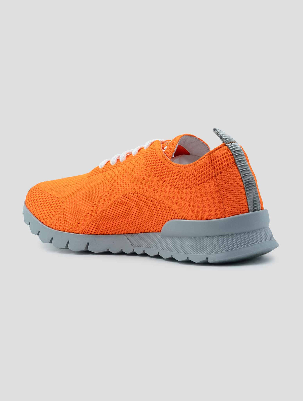 Kiton Orange Cotton Ea Sneakers 3
