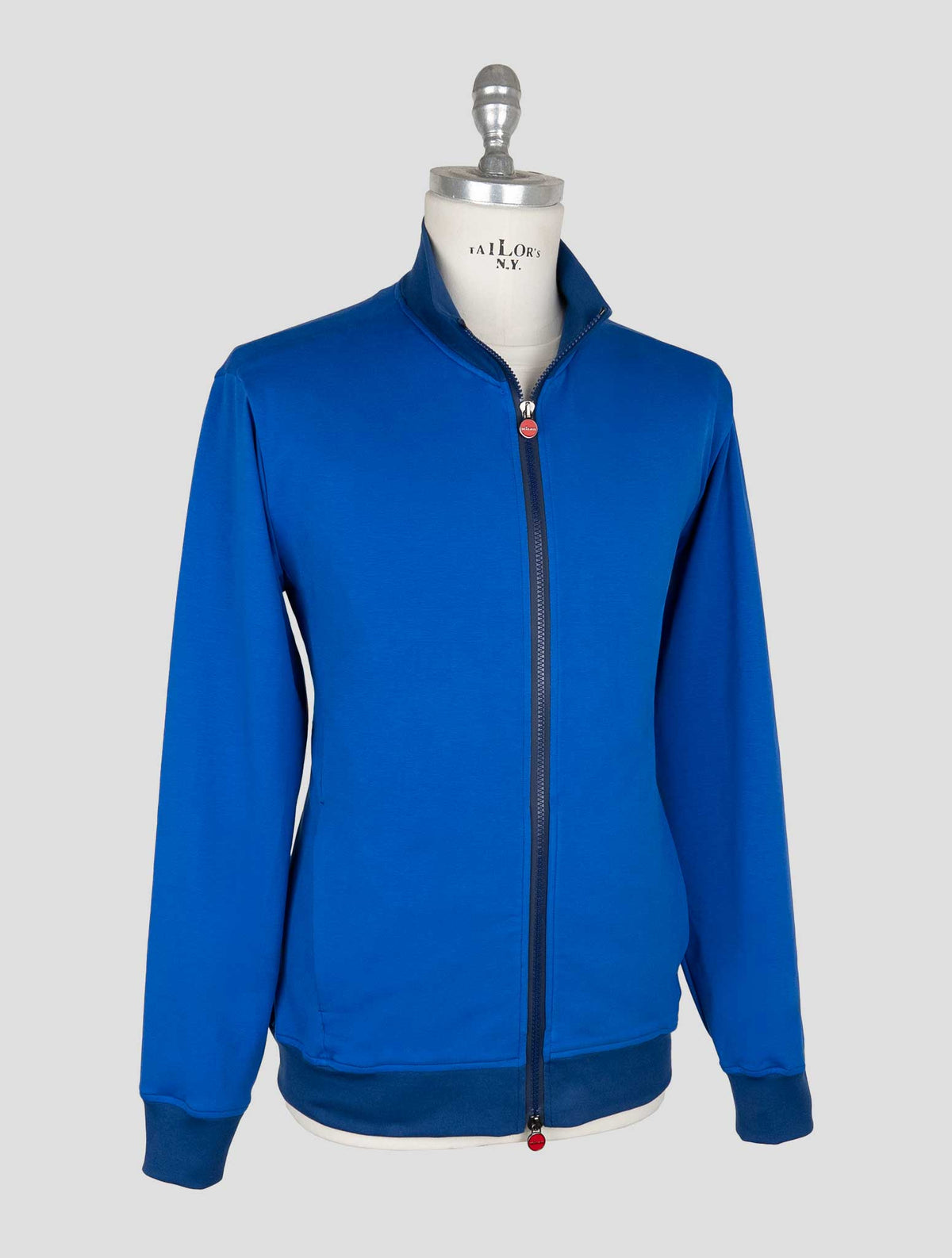Kiton Blue Cotton Ea Coat B-ONE 2
