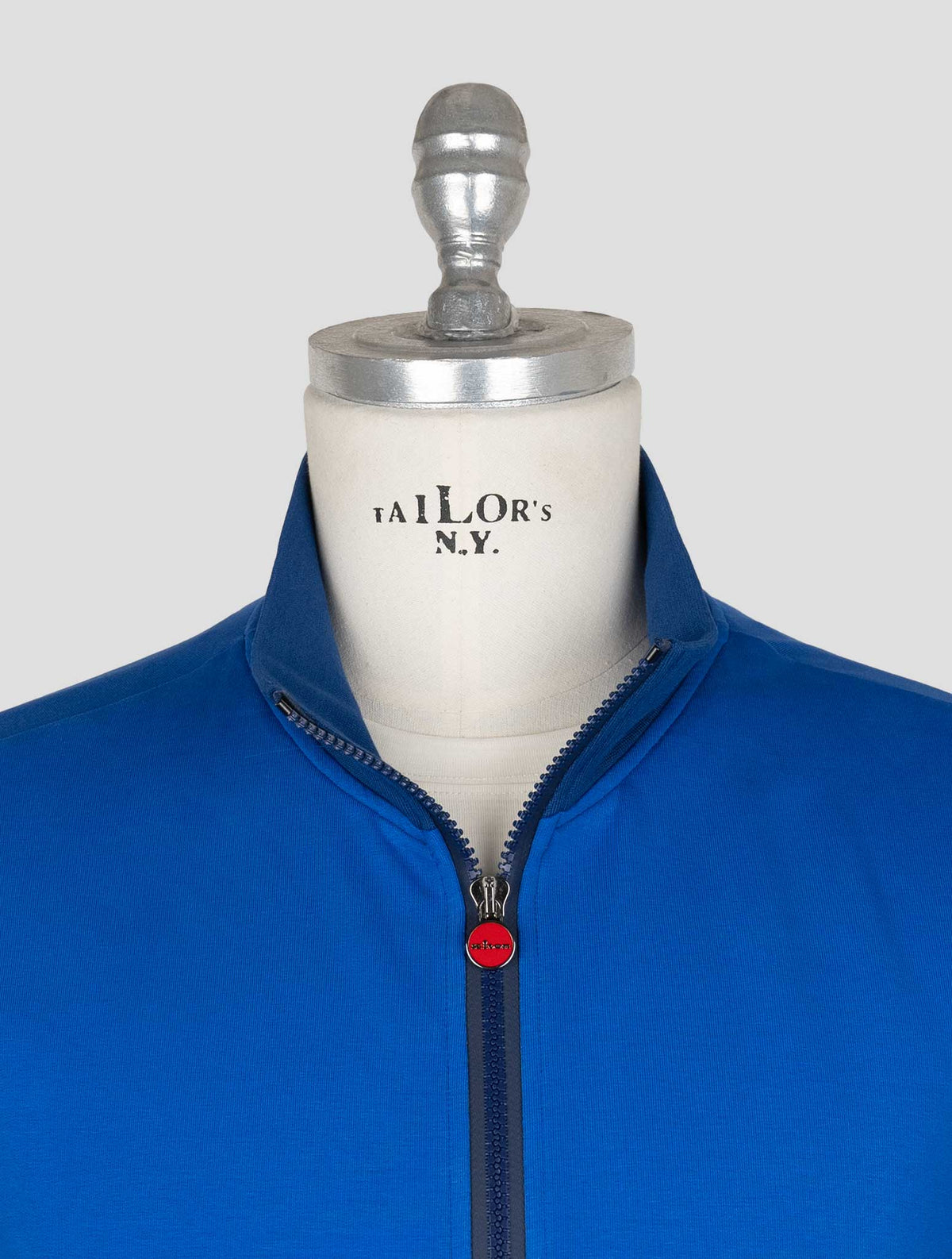 Kiton Blue Cotton Ea Coat B-ONE 4