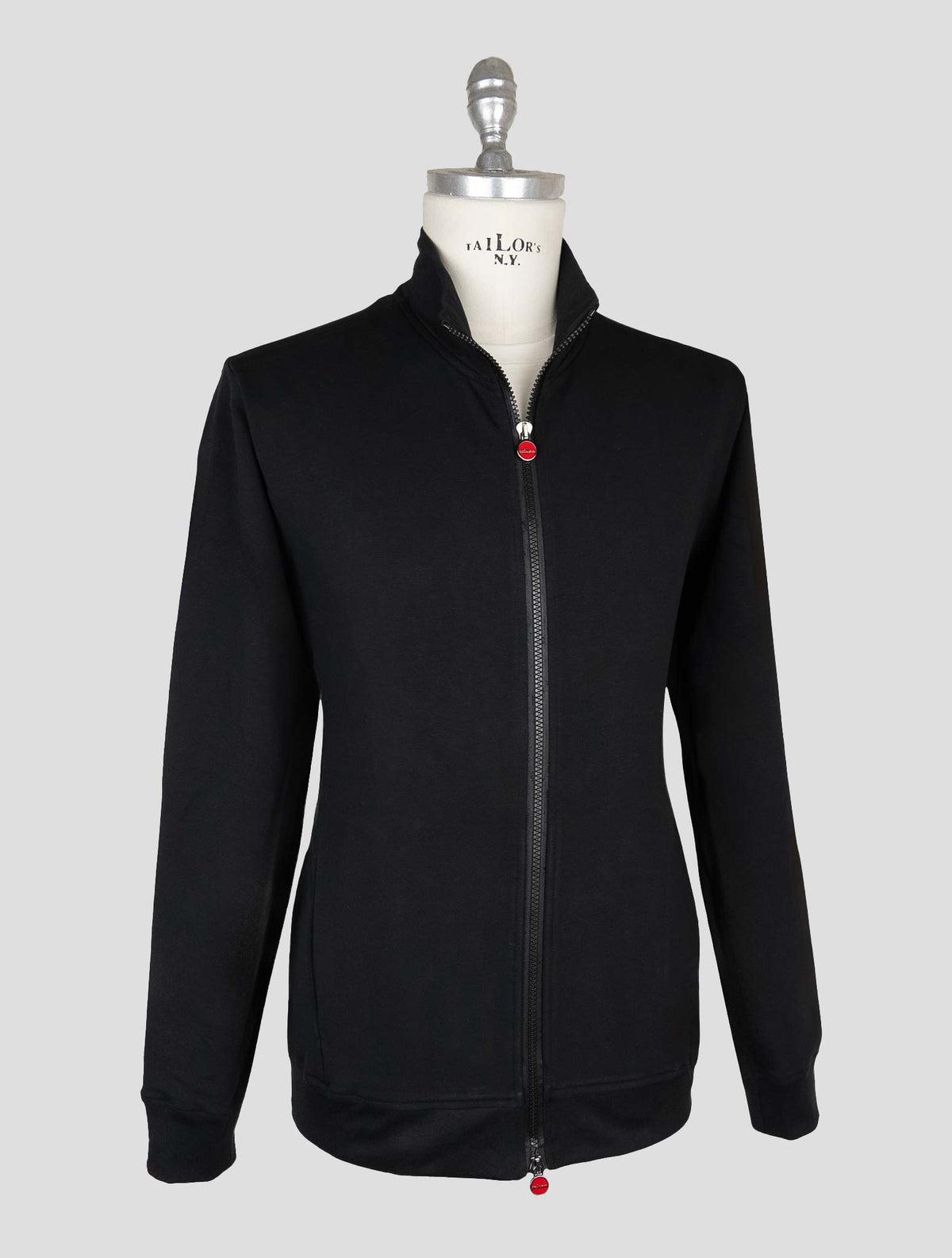 Kiton Black Cotton Ea Coat B-ONE 2