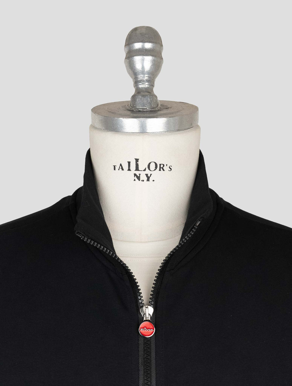 Kiton Black Cotton Ea Coat B-ONE 4