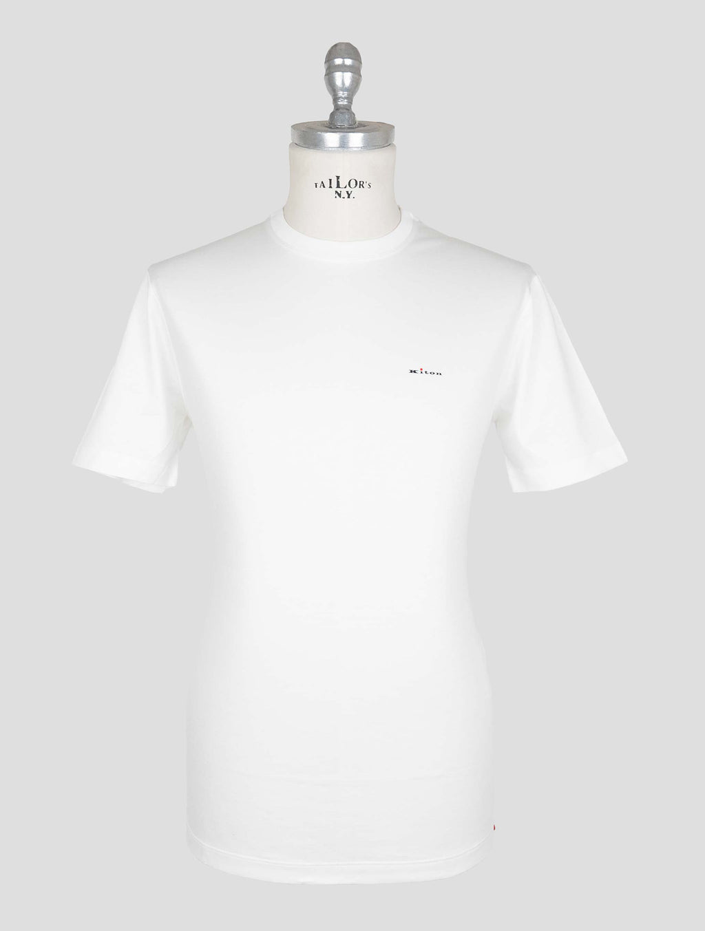Kiton White Cotton T-shirt 1