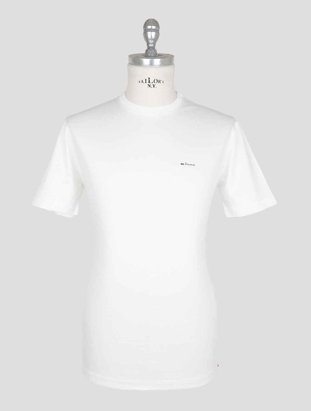 Kiton White Cotton T-shirt 1