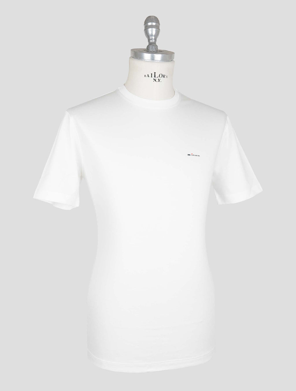 Kiton White Cotton T-shirt 2