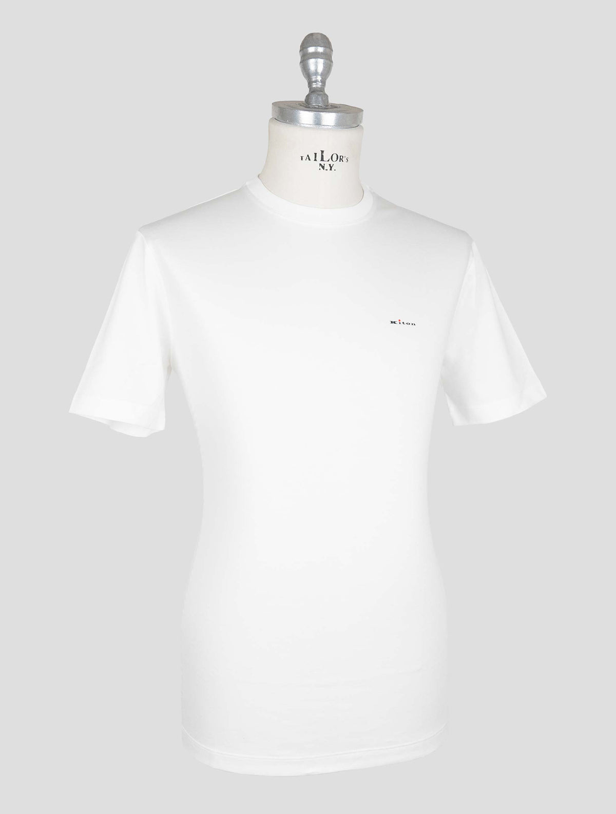 Kiton White Cotton T-shirt 2