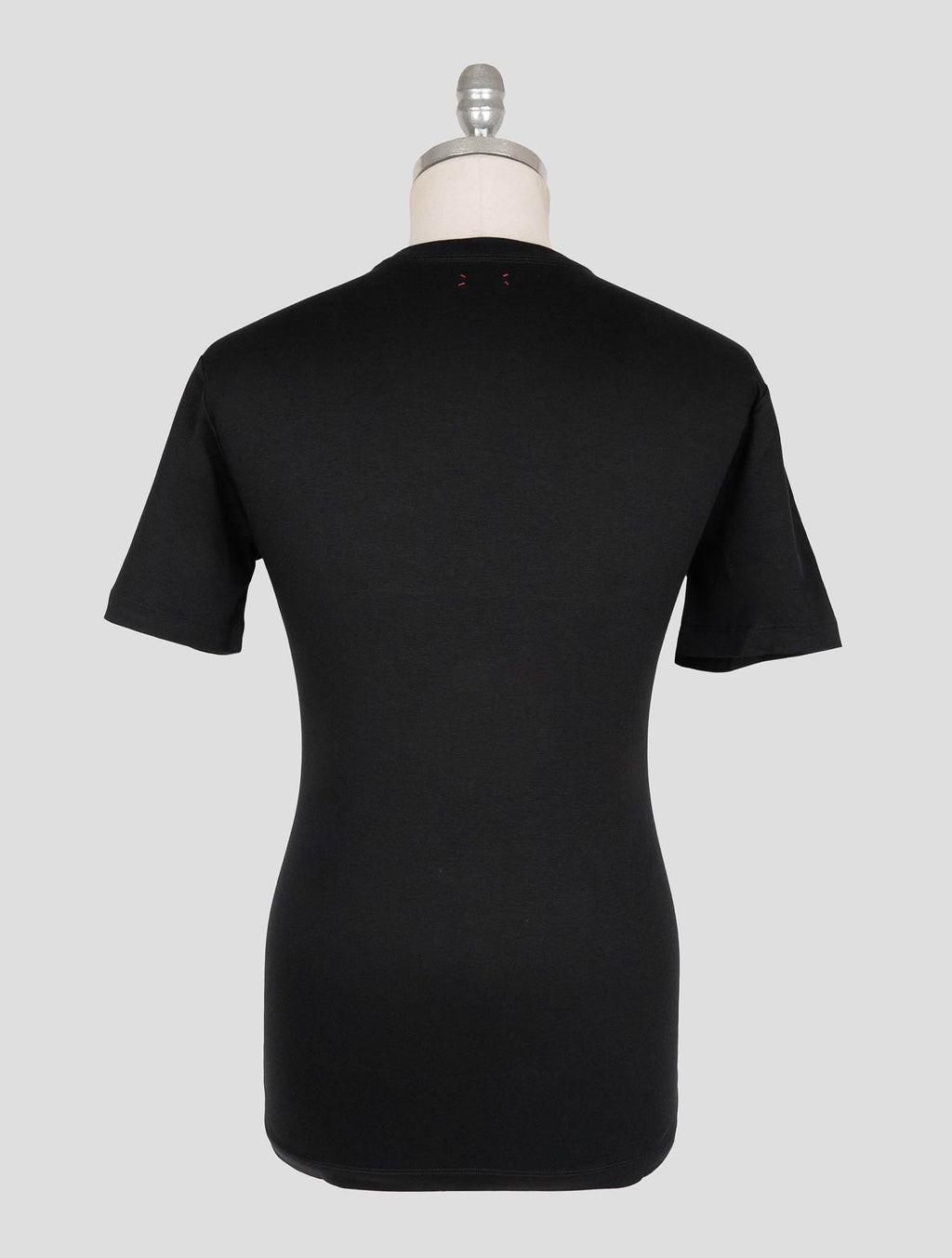Kiton Black Cotton T-shirt 3