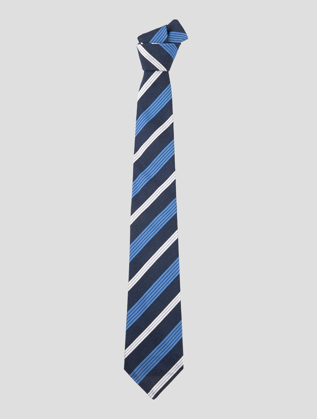 Kiton Multicolor Silk Cotton Tie 1