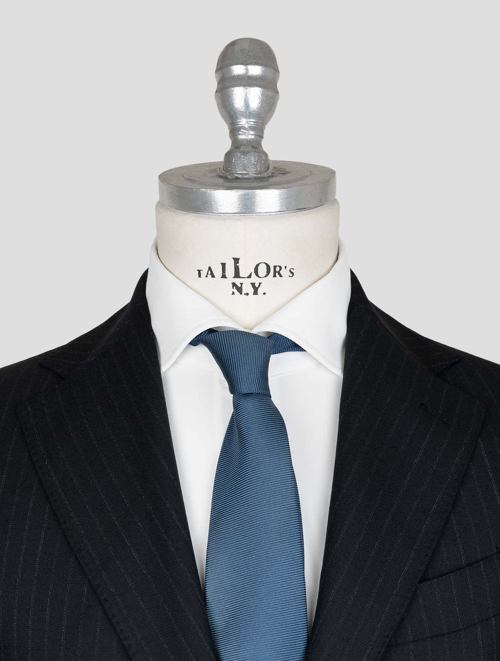 Sartorio Napoli Black Virgin Wool Suit 6