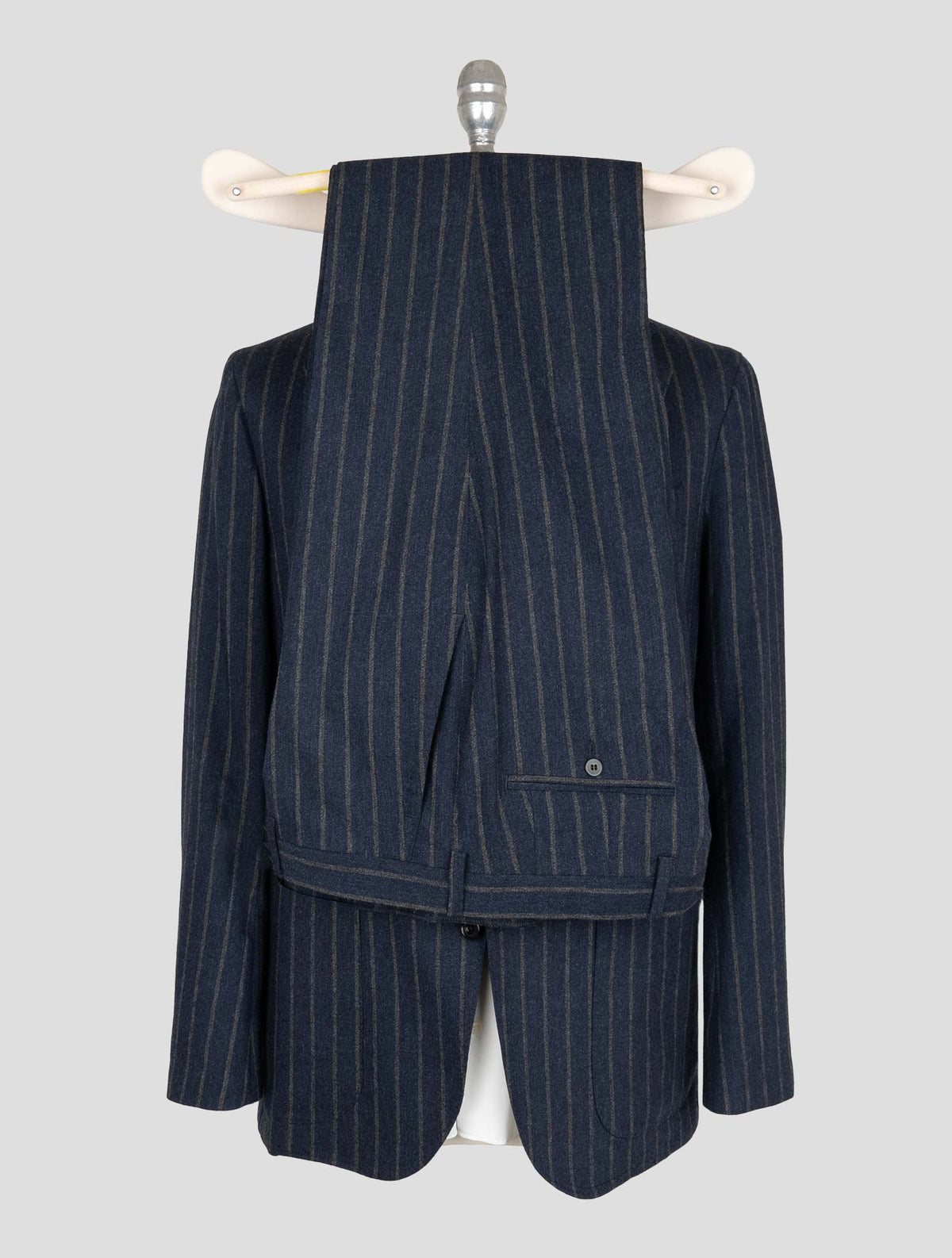 Sartorio Napoli Blue Gray Virgin Wool Pa Cashmere Ea Suit 4