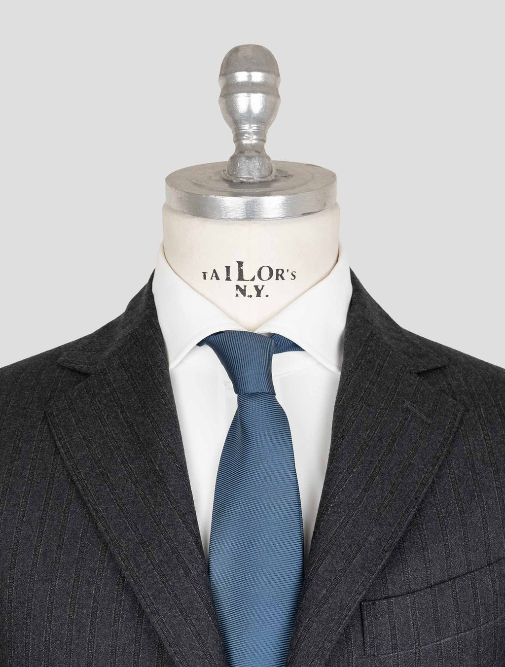 Sartorio Napoli Dark Gray Virgin Wool Ea Suit 4