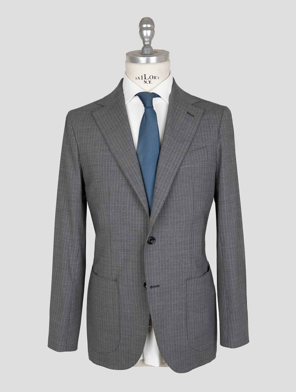 Sartorio Napoli  Gray Virgin Wool Ea Suit 1