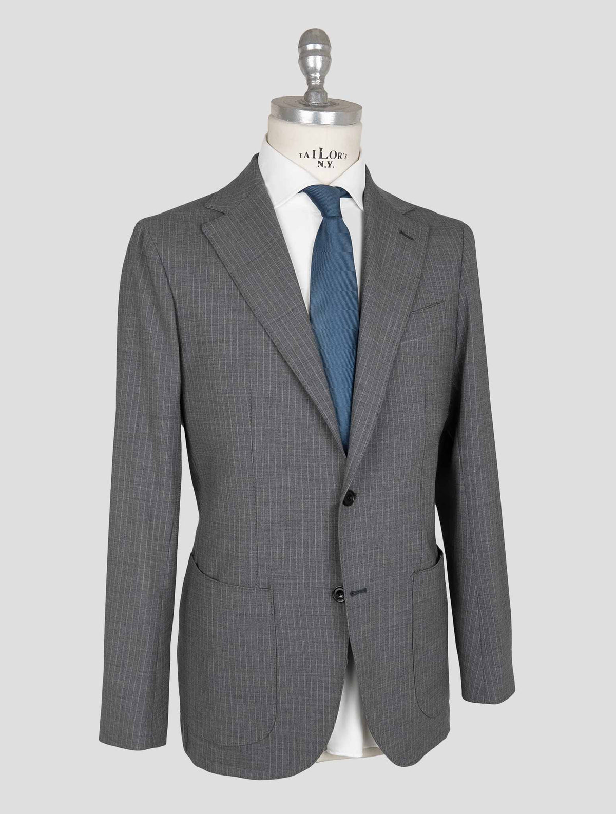 Sartorio Napoli  Gray Virgin Wool Ea Suit 2