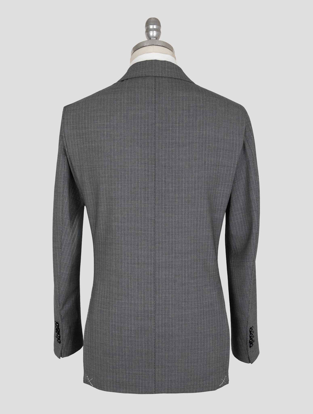 Sartorio Napoli  Gray Virgin Wool Ea Suit 3