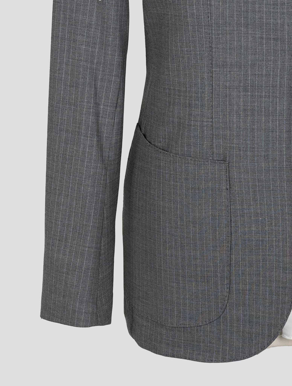 Sartorio Napoli  Gray Virgin Wool Ea Suit 6