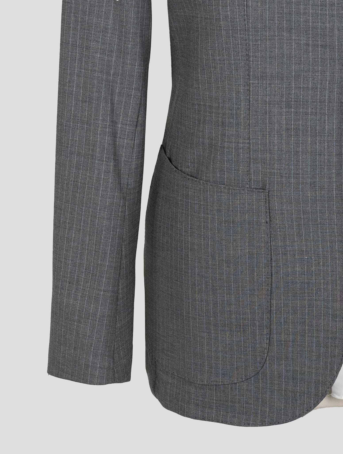 Sartorio Napoli  Gray Virgin Wool Ea Suit 6