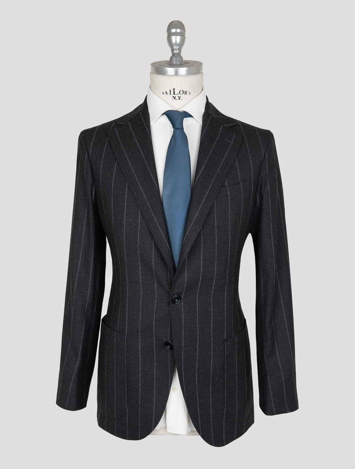 Sartorio Napoli  Gray Virgin Wool Ea Suit 1