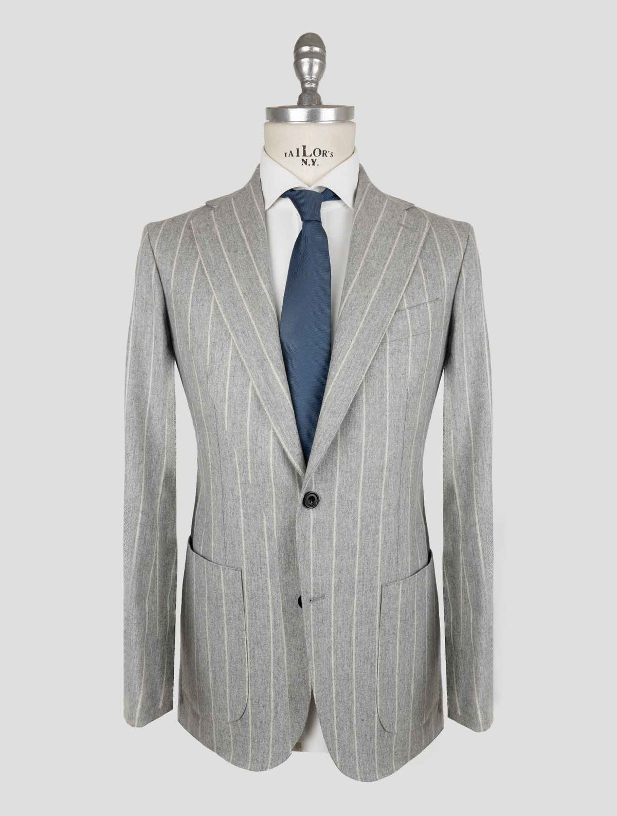 Sartorio Napoli  Gray Virgin Wool Pa Ea Suit 1