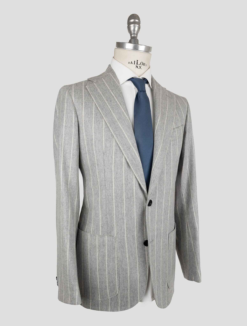 Sartorio Napoli  Gray Virgin Wool Pa Ea Suit 2