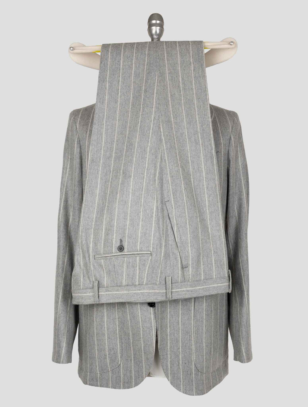 Sartorio Napoli  Gray Virgin Wool Pa Ea Suit 4