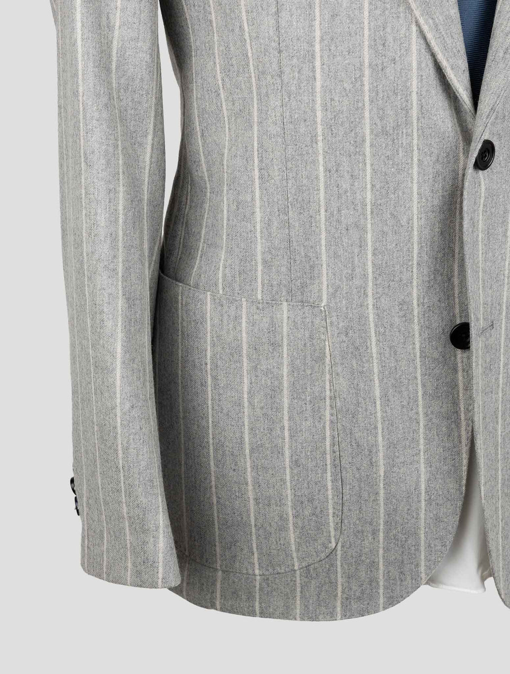 Sartorio Napoli  Gray Virgin Wool Pa Ea Suit 5