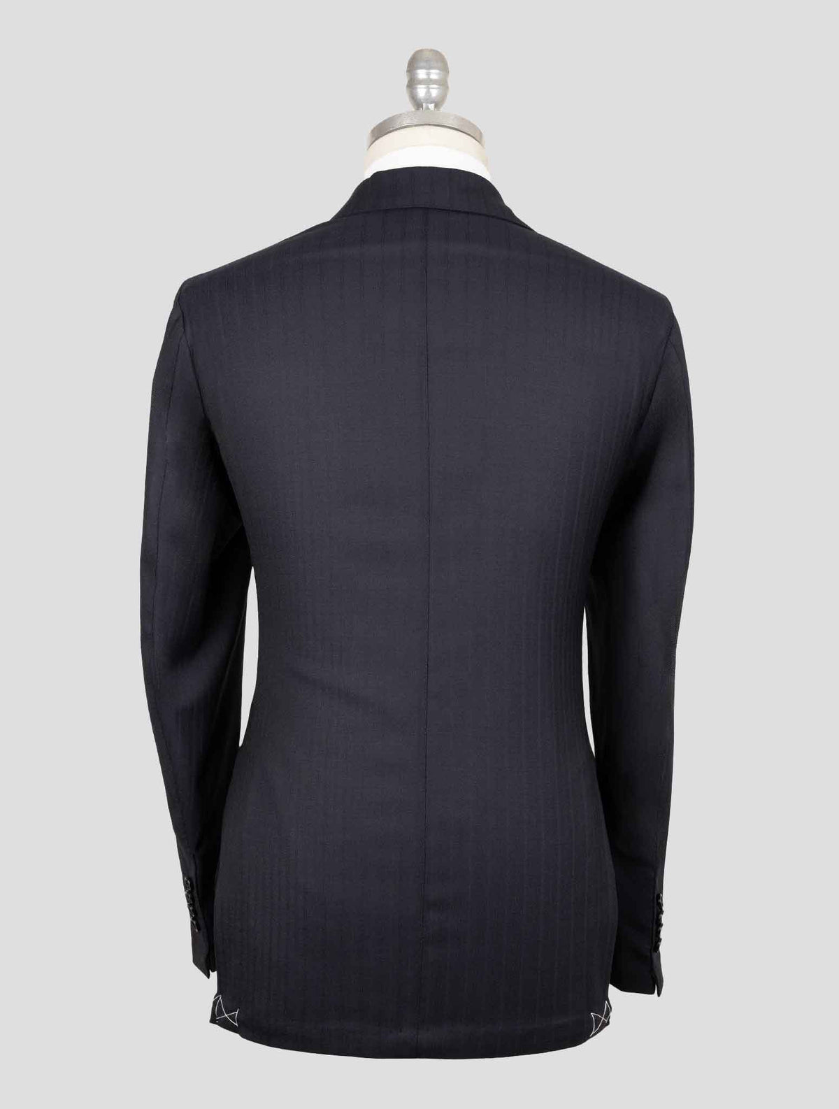 Sartorio Napoli Blue Virgin Wool Ea Suit 3
