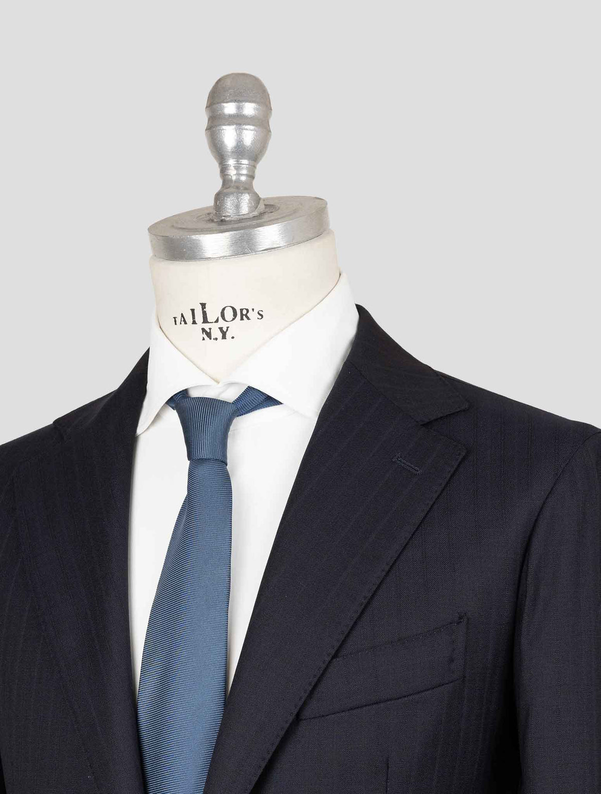 Sartorio Napoli Blue Virgin Wool Ea Suit 6