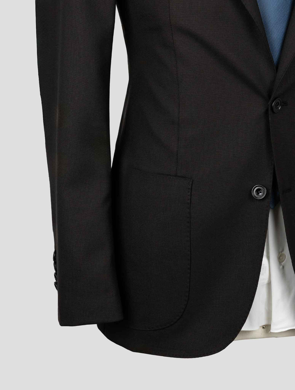 Sartorio Napoli  Brown Virgin Wool Suit 5