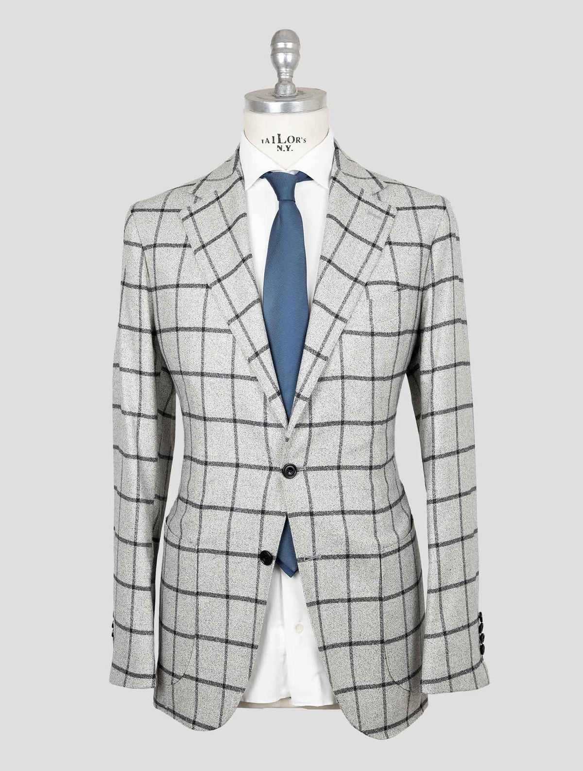 Sartorio Napoli Gray Virgin Wool Viscose Ea Suit 1