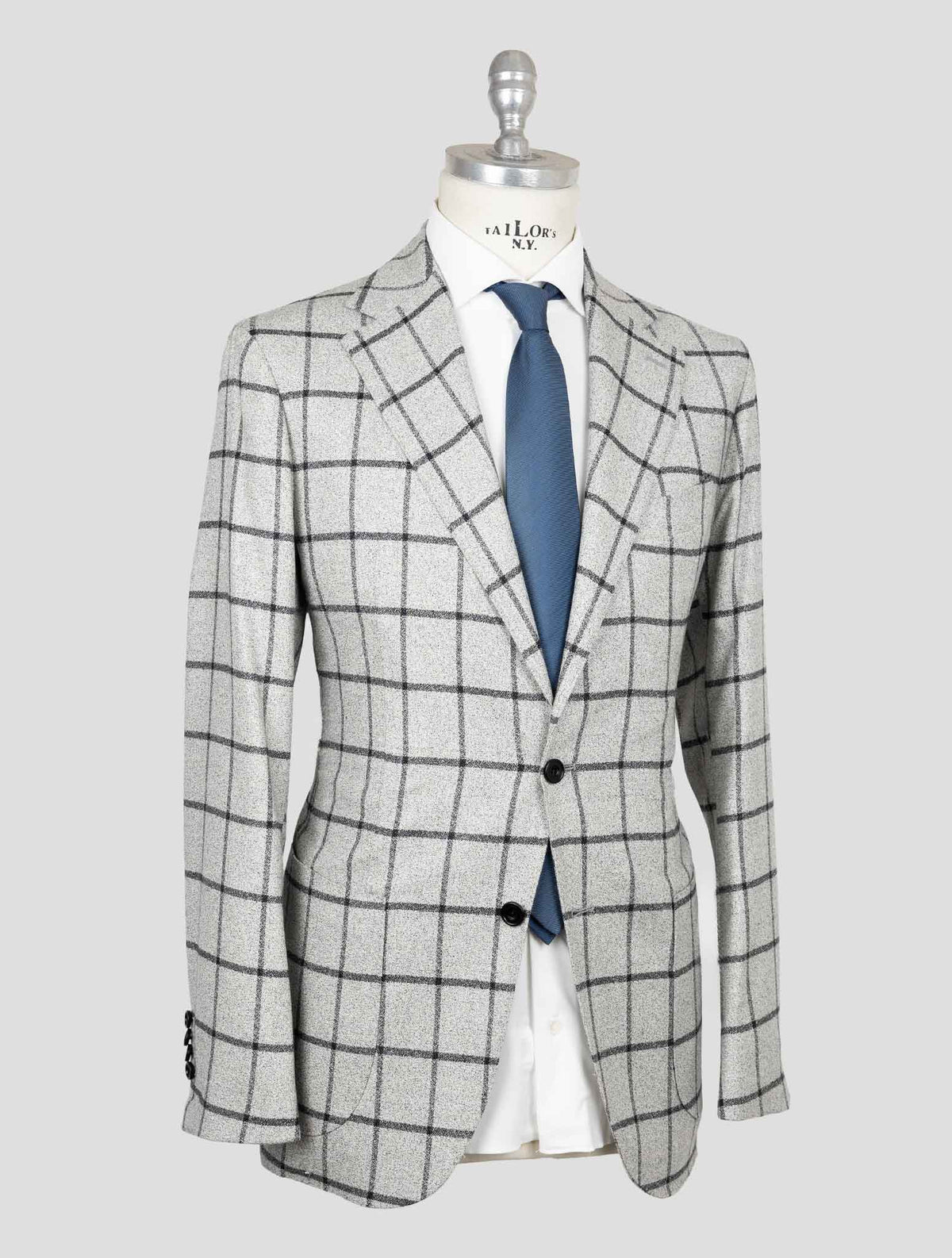 Sartorio Napoli Gray Virgin Wool Viscose Ea Suit 2
