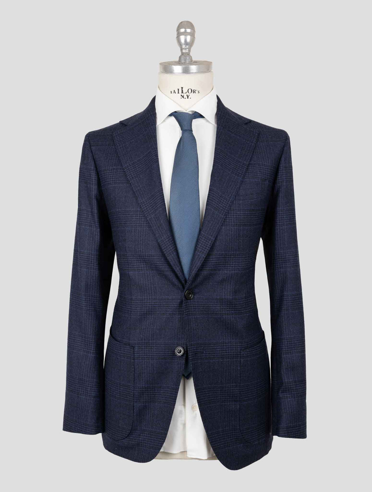 Sartorio Napoli  Blue Virgin Wool Silk Pa Ea Suit 1