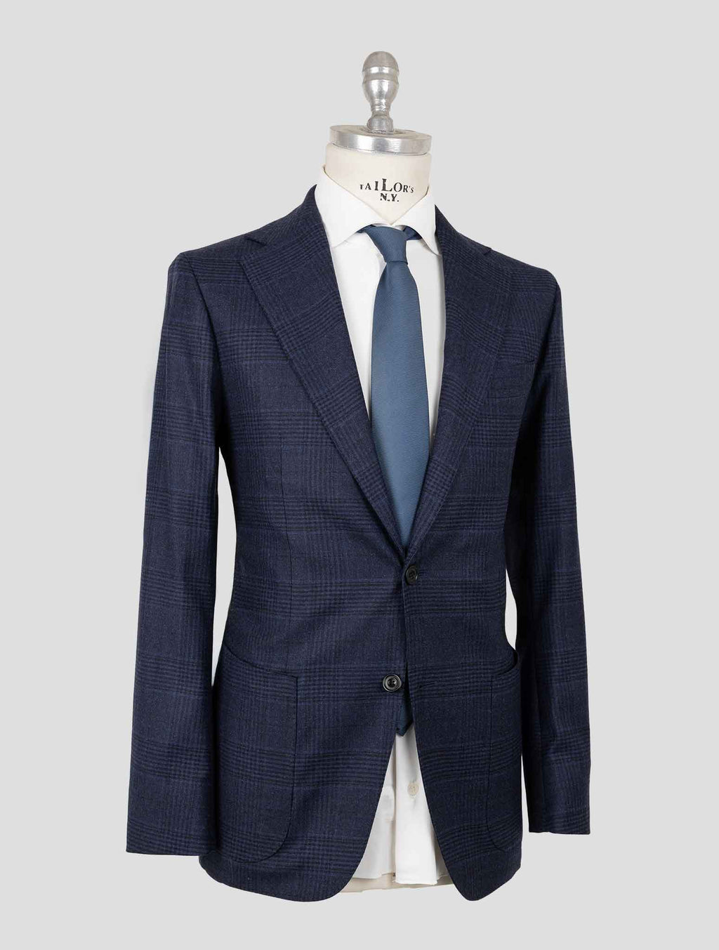 Sartorio Napoli  Blue Virgin Wool Silk Pa Ea Suit 2