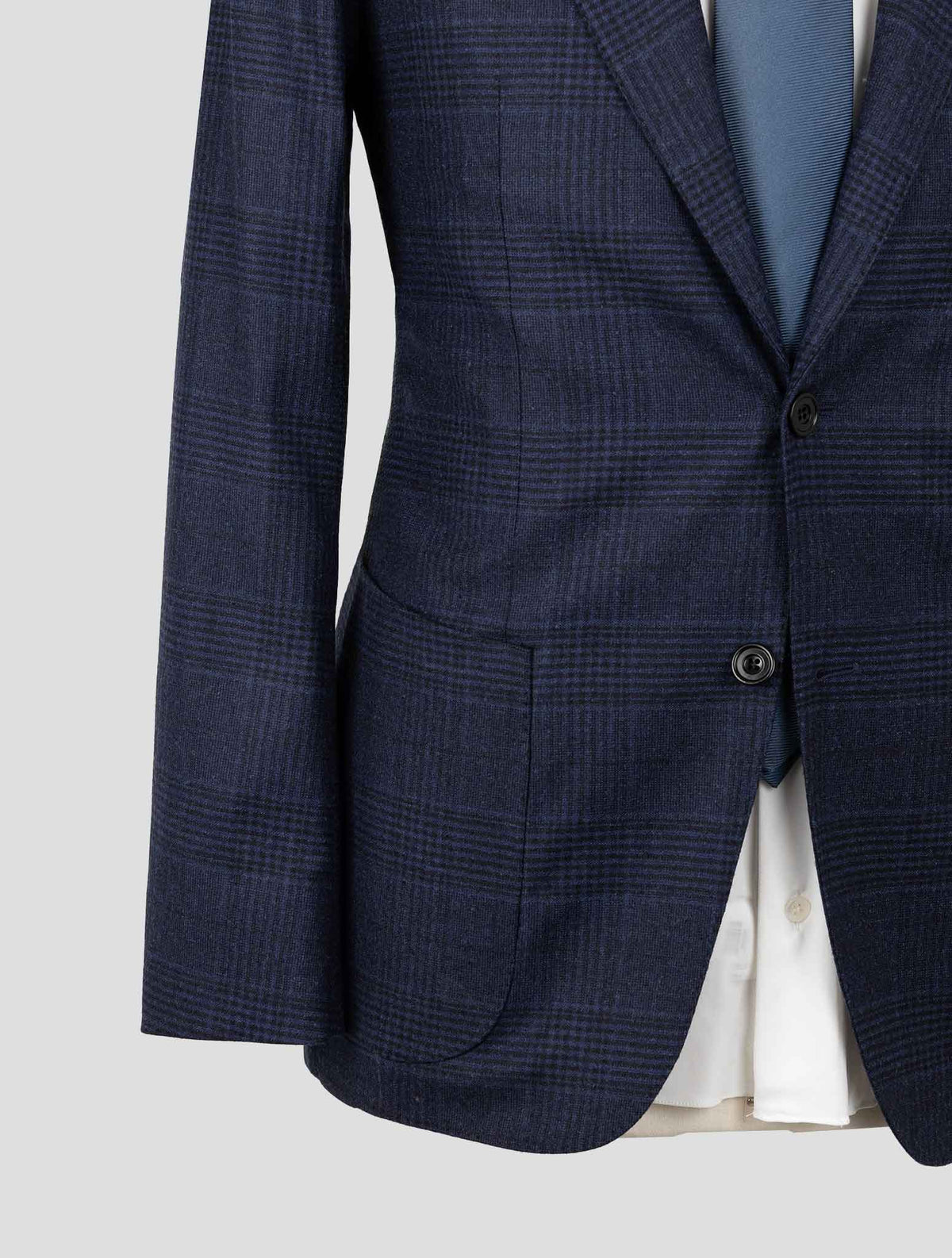 Sartorio Napoli  Blue Virgin Wool Silk Pa Ea Suit 5