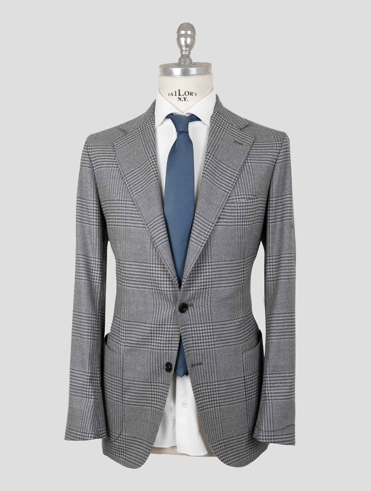 Sartorio Napoli Gray Virgin Wool Ea Suit 1